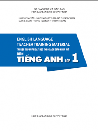 Tài liều tập huấn day học theo sách giáo khoa mới môn tiếng anh lớp 1